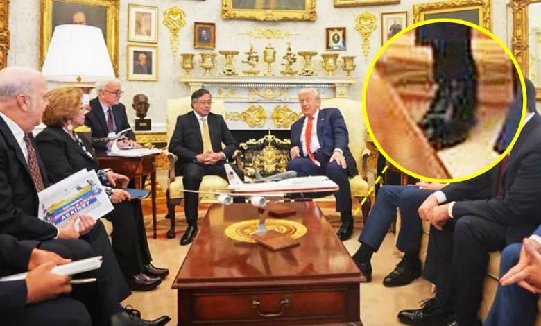 Trump, 79, Lets Cankles Slip in Photo With World Leader