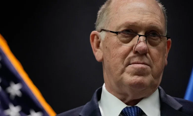 Trump border czar Homan says 'small' security force to stay in Minnesota : NPR