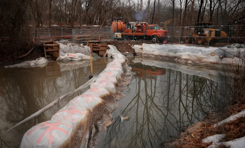 Trump directs federal government to intervene in Potomac sewage spill - The Washington Post