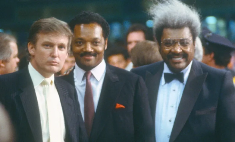 Trump honors Jesse Jackson as "force of nature"