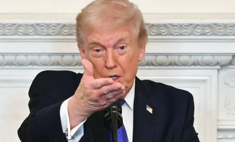 Trump kicks reporters out of governors meeting. 'You can leave now.'