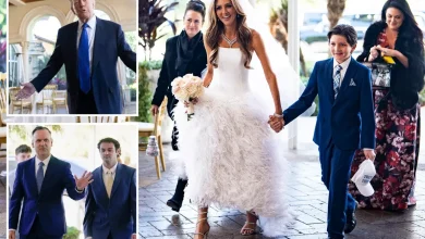 Trump praises ‘very loyal’ Dan Scavino as he arrives at Mar-a-Lago for the WH staffer’s wedding