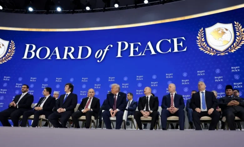 Trump says Board of Peace members promise $5 billion for Gaza rebuild