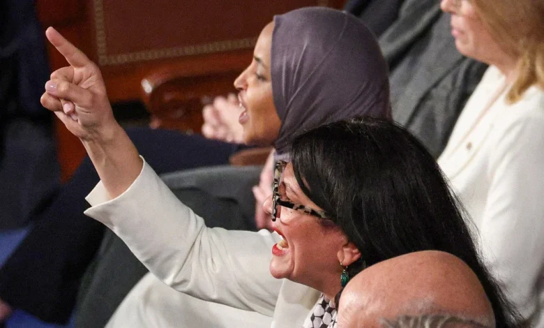 Trump says Muslim lawmakers should be sent 'back from where they came' after State of the Union clash