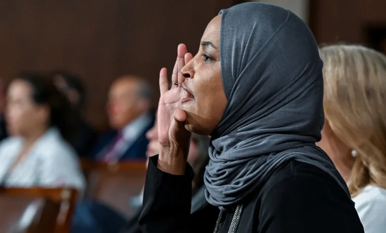 Trump says lawmakers Ilhan Omar, Rashida Tlaib should be removed from US
