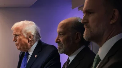 Trump won’t blink on tariffs — because he can’t