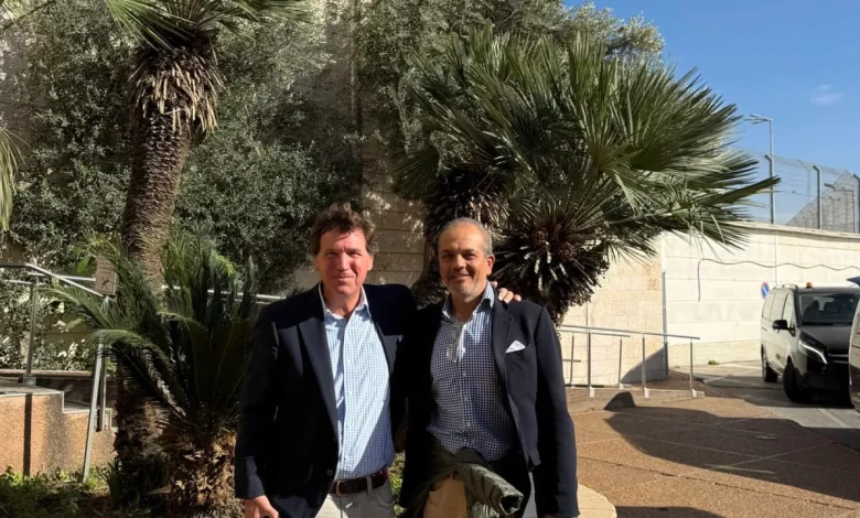 Tucker Carlson visits Israel for sit-down with Huckabee: ‘He wouldn’t leave the airport'