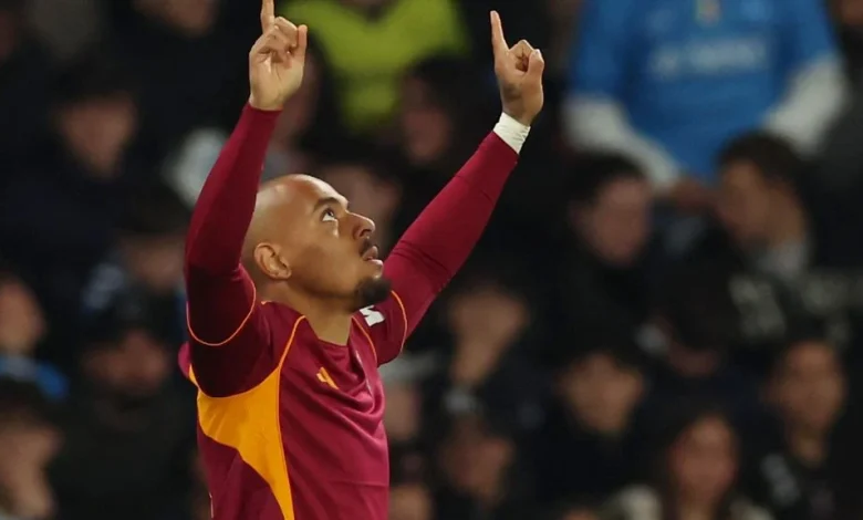 Twee goals ontketende Malen niet genoeg voor zege Roma bij Napoli