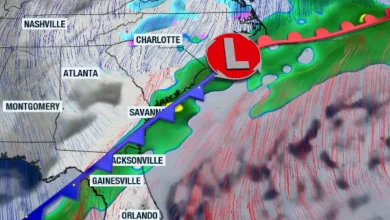 Two fronts coming: icy conditions first, then low wind chills