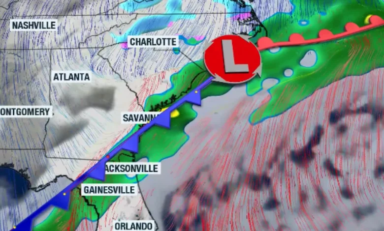 Two fronts coming: icy conditions first, then low wind chills