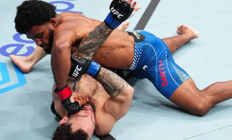 UFC Houston Highlights! Smith Delivers Brutal TKO As Referee Sleeps On The Job