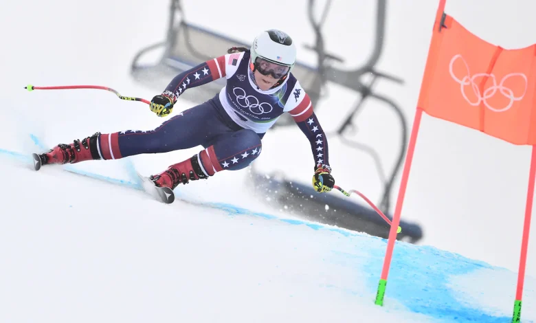 U.S. Olympic skier Breezy Johnson has endured plenty of pain