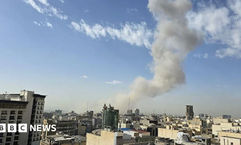 US and Israel launch attack on Iran, as Trump says 'major combat operations' under way