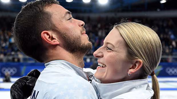 U.S. curlers upend reigning Olympic, world champion Italy in hard-fought mixed doubles semifinal
