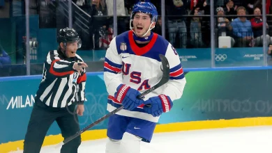 U.S. men's hockey knocks down Germany, secures bye to quarterfinals