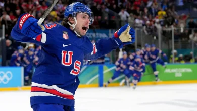 U.S. men's hockey outlasts Sweden in OT; Final four matchups set for Olympic tournament