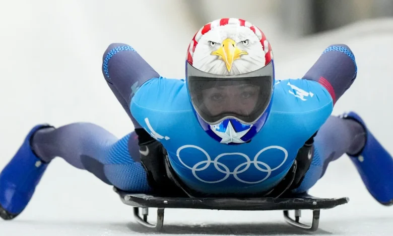 U.S. sledder Katie Uhlaender won't race at the Winter Olympics : NPR