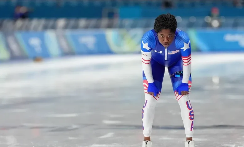 US speed skater Erin Jackson expected to medal in 500m. What went wrong?