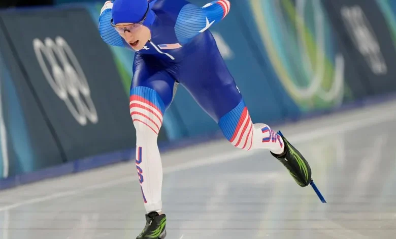 US speedskater Jordan Stolz set to race in the 1,000 meters at the Milan Cortina Olympics