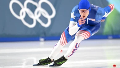 U.S. speedskater nabs silver for third Olympic medal : NPR