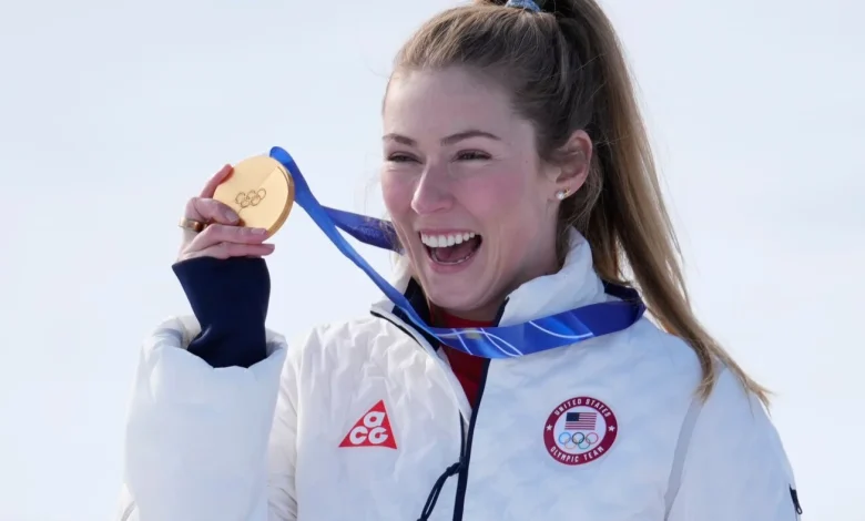 U.S. wins a national best 12 gold medals at Winter Games : NPR