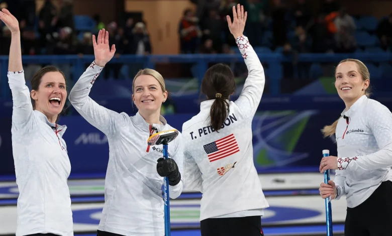 USA women's curling goes 1-1 on Day 1 of competition