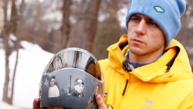 Ukrainian athlete seeking to honor killed countrymen loses appeal to compete at Olympics