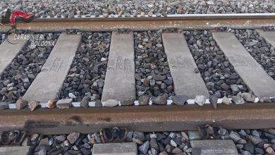 Un uomo è stato arrestato per aver bloccato il transito di un treno regionale vicino a Bologna, posizionando delle pietre sui binari