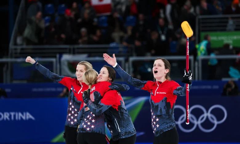United States of America record historic first Olympic win against Canada at Milano Cortina 2026