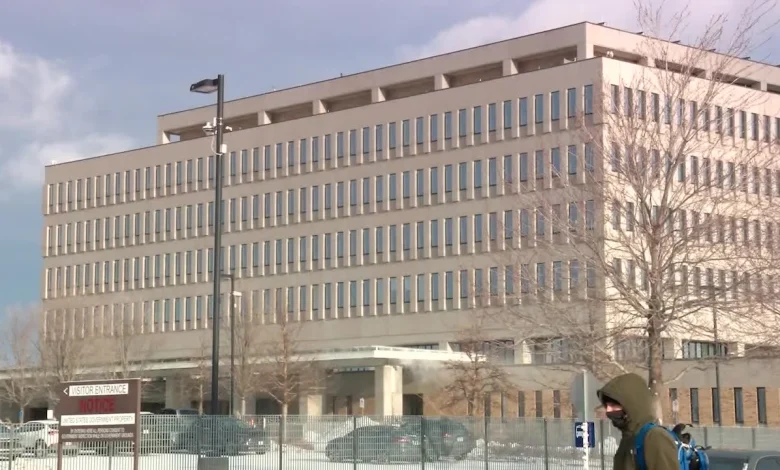 Unlawful assembly declared, over 50 arrested outside Whipple building after deputy was 'struck in the head'