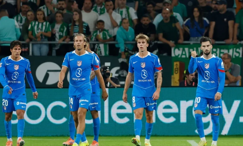 Uno a uno del Atlético contra el Betis: valoración y comentarios