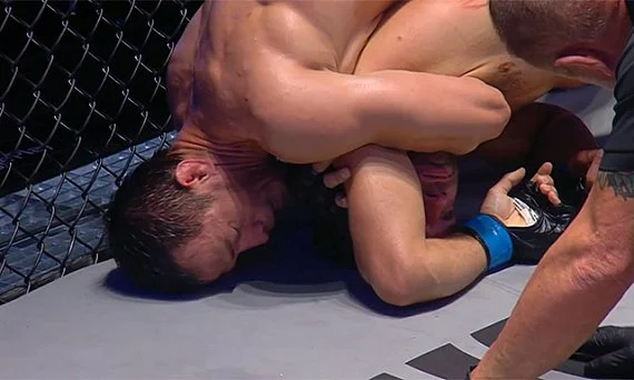 Usman Nurmagomedov Chokes Out Alfie Davis to Retain PFL 155-Pound Crown