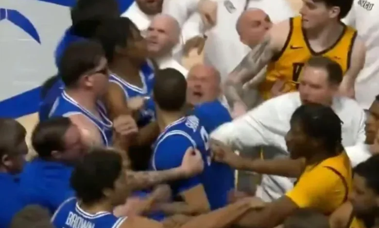 VCU-Saint Louis brawl breaks out after head-scratching move