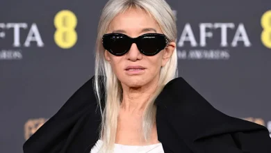 Vera Wang, 76, Debuts Platinum Blonde Hairstyle at 2026 BAFTA Awards
