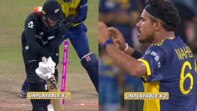 Video of the Day: T20 World Cup 2026 – Maheesh Theekshana bamboozles Mark Chapman with peach of a delivery