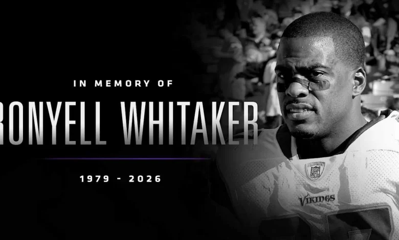 Vikings Mourn Passing of DB Ronyell Whitaker