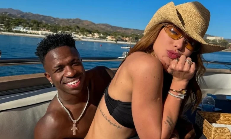 Vini Jr. manda presente para Virginia para comemorar estreia na Grande Rio: 'Chegou sua hora de brilhar'