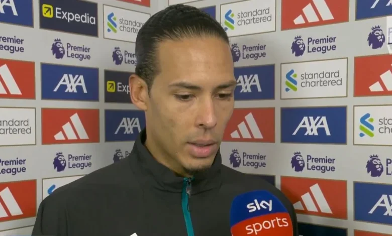 Virgil van Dijk disagrees with Arne Slot as Liverpool boss fumes after Man City defeat