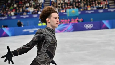 Vogue Italia highlights Mikhail Shaidorov’s Olympic costume