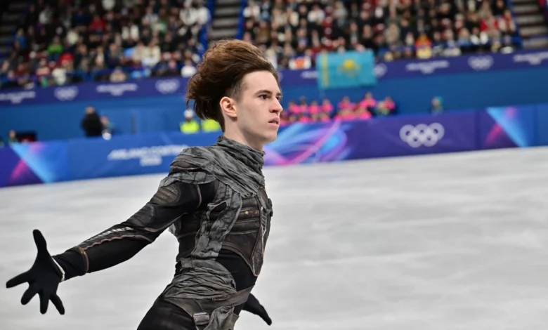 Vogue Italia highlights Mikhail Shaidorov’s Olympic costume