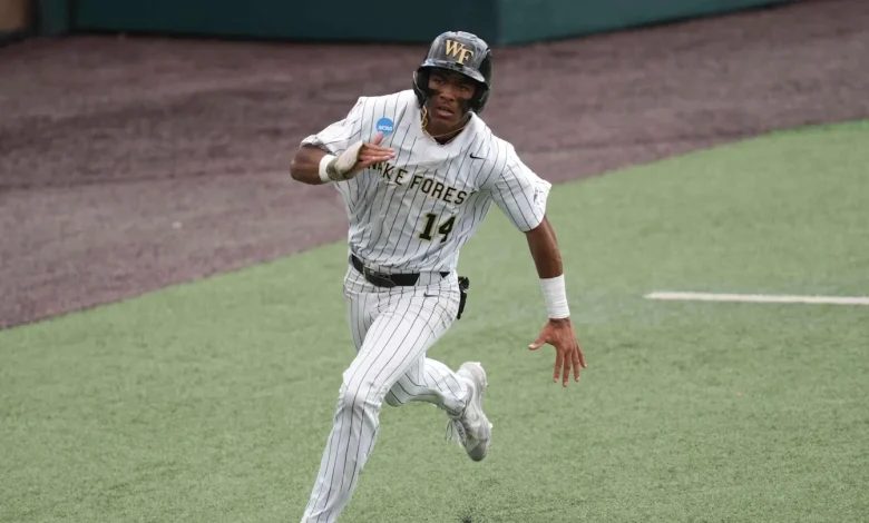 Wake Forest Baseball's Outfield Highlighted by Impressive Transfer