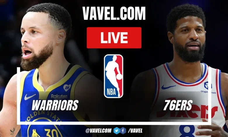 Warriros vs 76ers LIVE Score Updates: Thrilling NBA night (71-84)