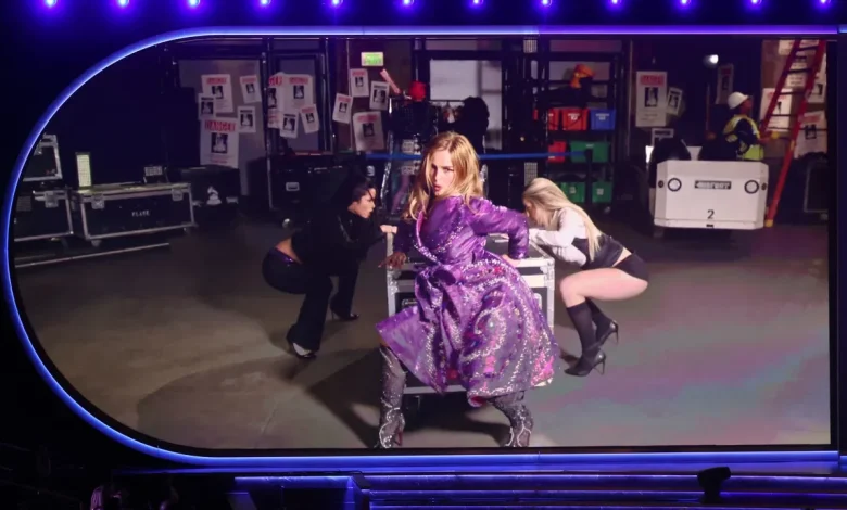 Watch Addison Rae perform “Fame is a Gun” at the 2026 Grammys