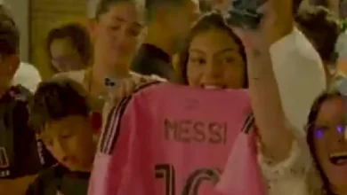 Watch how fans trooped to welcome Lionel Messi in Colombia