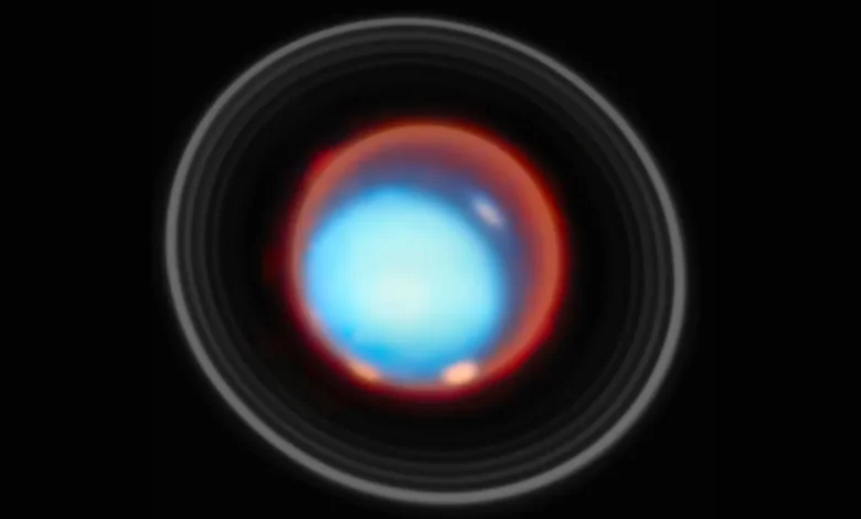 Webb Maps Uranus’ ‘Strange’ Auroras for the First Time