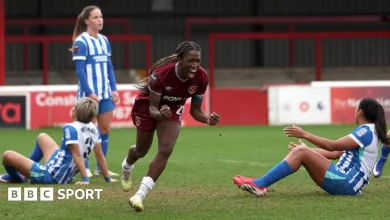 West Ham 3-2 Brighton: Viviane Asseyi scores late winner as Hammers stun Seagulls