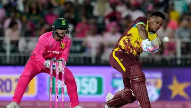 West Indies beat South Africa in rain-hit T20 shootout