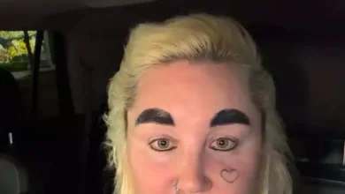 What happened to Amanda Bynes? Heart face tattoo and dramatic new look leave fans stunned as rom-com star looks unrecognizable