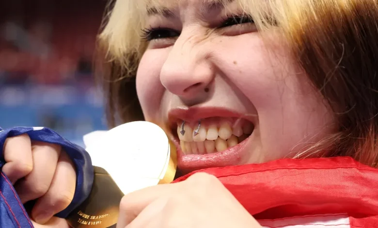 What's on Alysa Liu's teeth? The story behind figure skater's style