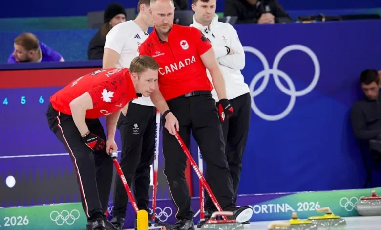 Which men’s curling teams remain playoff eligible at Winter Olympics?